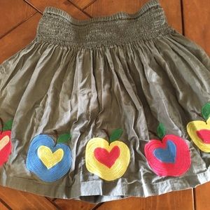 Back to school gray skirt